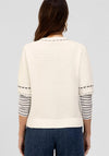 Bianca Rene Button Up Cardigan, Cream