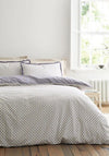 Bianca Home Amelie Reversible Duvet Cover Set, Blue
