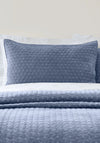 ATTICA VELVET BLUE PILLOWSHAM PAIR