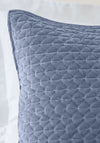 ATTICA VELVET BLUE PILLOWSHAM PAIR