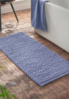 Bianca Aspen Bobble Bath Mat, Blue