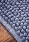 Bianca Aspen Bobble Bath Mat, Blue