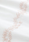 CAMILLE EMBROIDERED FLORAL WHITE QS KS