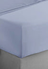 Bianca Home 400TC Sateen Extra Deep Fitted Sheet, Blue