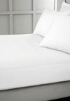 400TC COTTON DB FTD WHITE SHEET