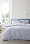 Bianca Home Hampton Reversible Stripe Duvet Cover Set, Blue