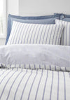 Bianca Home Hampton Reversible Stripe Duvet Cover Set, Blue