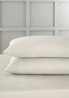 400TC COTTON SATEEN STANDARD PILLOWCASE PAIR OYSTE