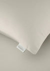 400TC COTTON SATEEN STANDARD PILLOWCASE PAIR OYSTE