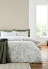 Bianca Home Thea Floral Cotton Reversible Duvet Set, White