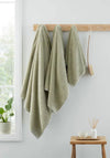 Bianca Home Zero Twist Turkish Cotton Towels, Green
