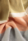 BIEDERLACK THROW STRIPE OASIS
