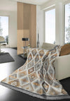 BIEDERLACK THROW IKAT DIAMOND