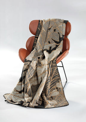 BIEDERLACK THROW LEAVY LUXE