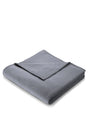 BIEDERLACK THROW DUSKY BLUE