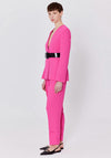Birelin Belted Blazer, Fuchsia