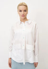 Bize Pocket Detail Shirt, White