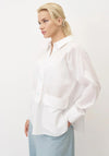 Bize Pocket Detail Shirt, White
