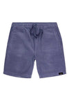 Bleubird Drifter Cord Shorts, Deep Denim