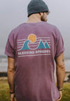 Bleubird Horizon T-Shirt, Berry Purple