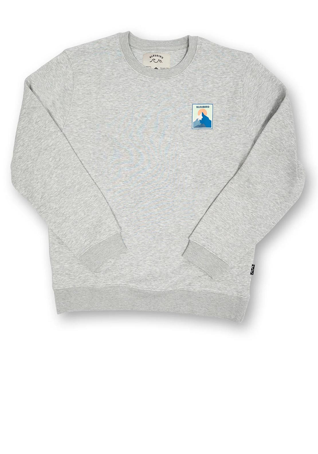 Bleubird Massif Crew Neck Sweatshirt, Grey