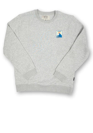 Bleubird Massif Crew Neck Sweatshirt, Grey
