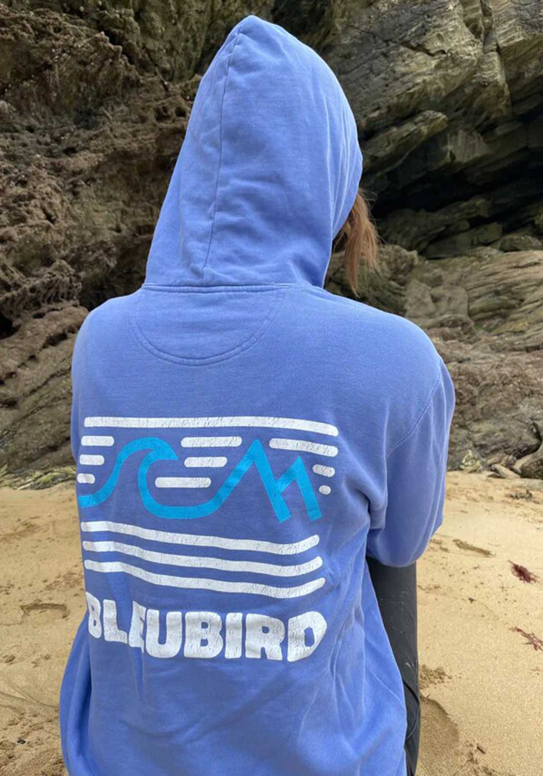 Bleubird Ocean Tides Hoodie, Ocean Blue