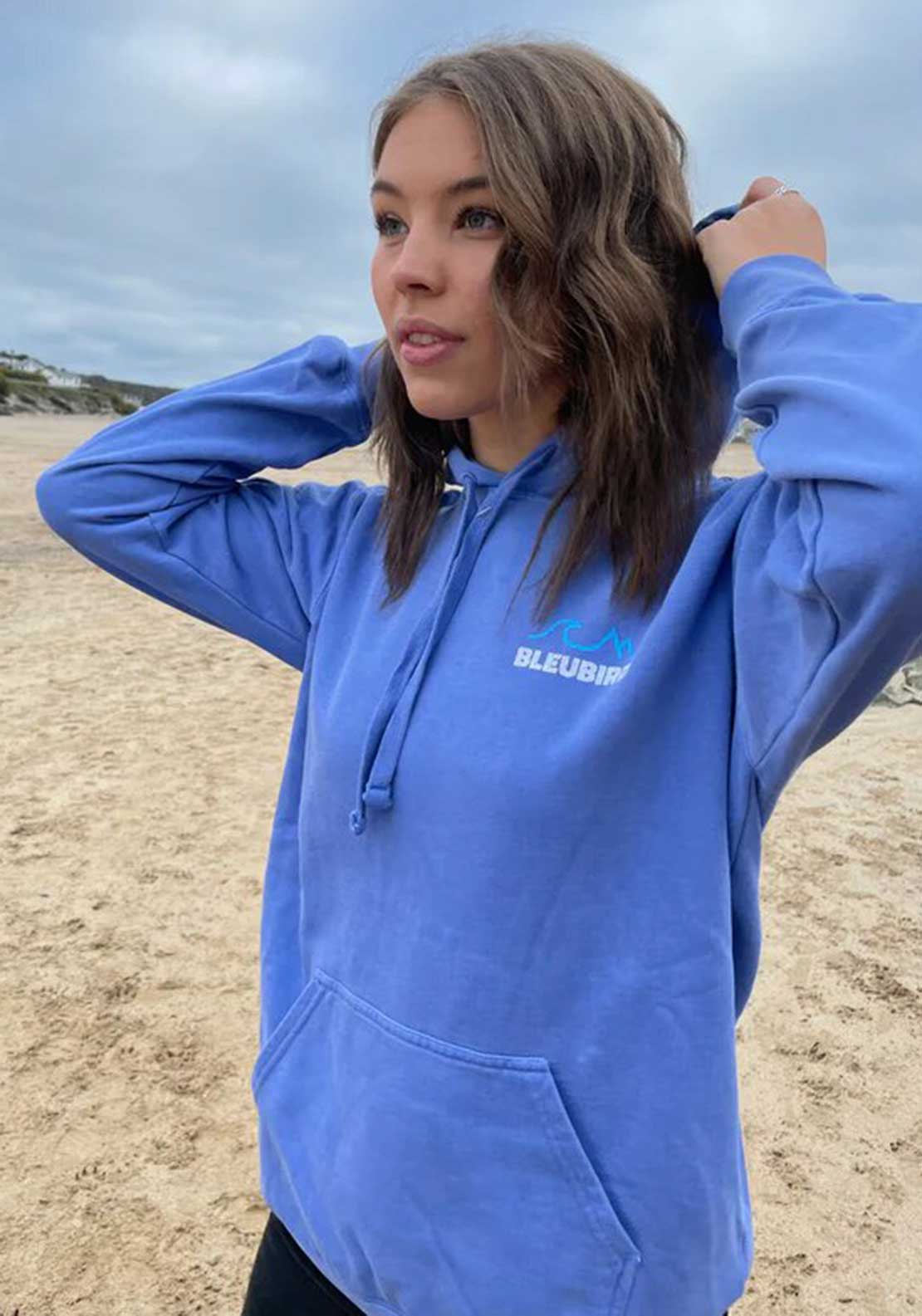 Bleubird Ocean Tides Hoodie, Ocean Blue