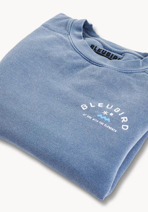Bleubird Original Crew Neck Sweatshirt, Sky Blue