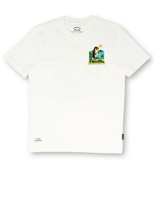 Bleubird Pete The Penguin T-Shirt, White