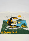 Bleubird Pete The Penguin T-Shirt, White