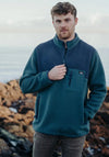 Bleubird Polar Quarter Zip Fleece, Teal