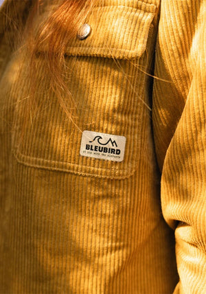 Bleubird Rambler Overshirt, Mustard Yellow