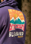 Bleubird Road Out Hoodie, Plum