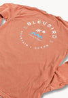 Bleubird Yam Long Sleeve T-Shirt, Orange