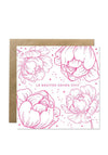 Bold Bunny Lá Breithe Sona Duit Greeting Card