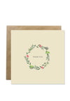 Bold Bunny Thank You Greeting Card