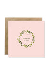 Bold Bunny Thinking of You Greeting Card