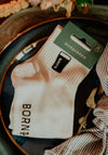 EMBROIDERED SOCKS SLAINTE WHITE 4-8