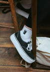 EMBROIDERED SOCKS SLAINTE WHITE 4-8