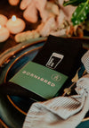 EMBROIDERED SOCKS STOUTS OUT 4 -8 BLACK