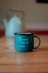 BORN & BRED A Wee Cup of Tea Mug, Green