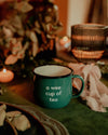 BORN & BRED A Wee Cup of Tea Mug, Green