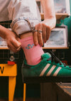 EMBROIDERED SOCKS CLADDAGH PINK 4-8