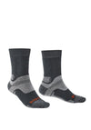 Bridgedale Hike Midweight Boot Socks, Grey
