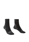 Bridgedale Stormsock Lightweight Waterproof Ankle Socks, Black