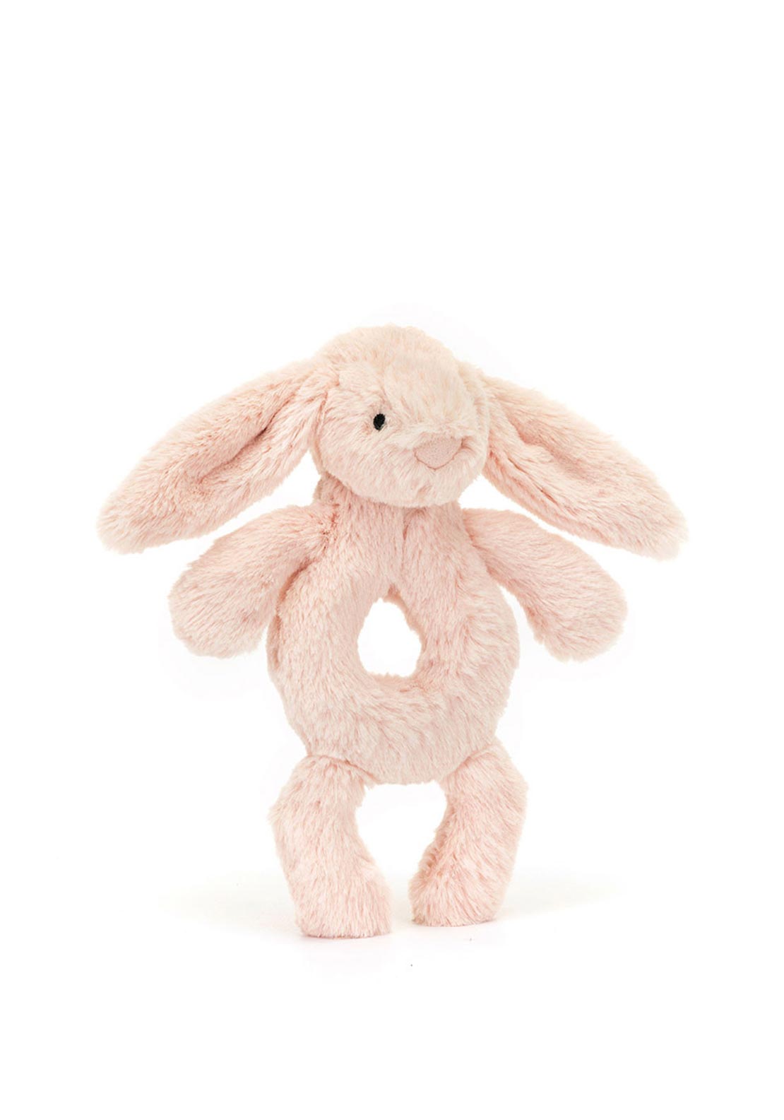 Jellycat Bashful Bunny Ring Rattle, Blush