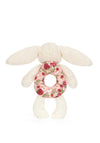 Jellycat Blossom Cream Bunny Berry Ring Rattle