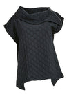 My Soul Bubble Cap Sleeve Top, Black