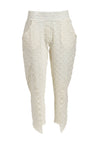 My Soul Bubble Slim Leg Trousers, White